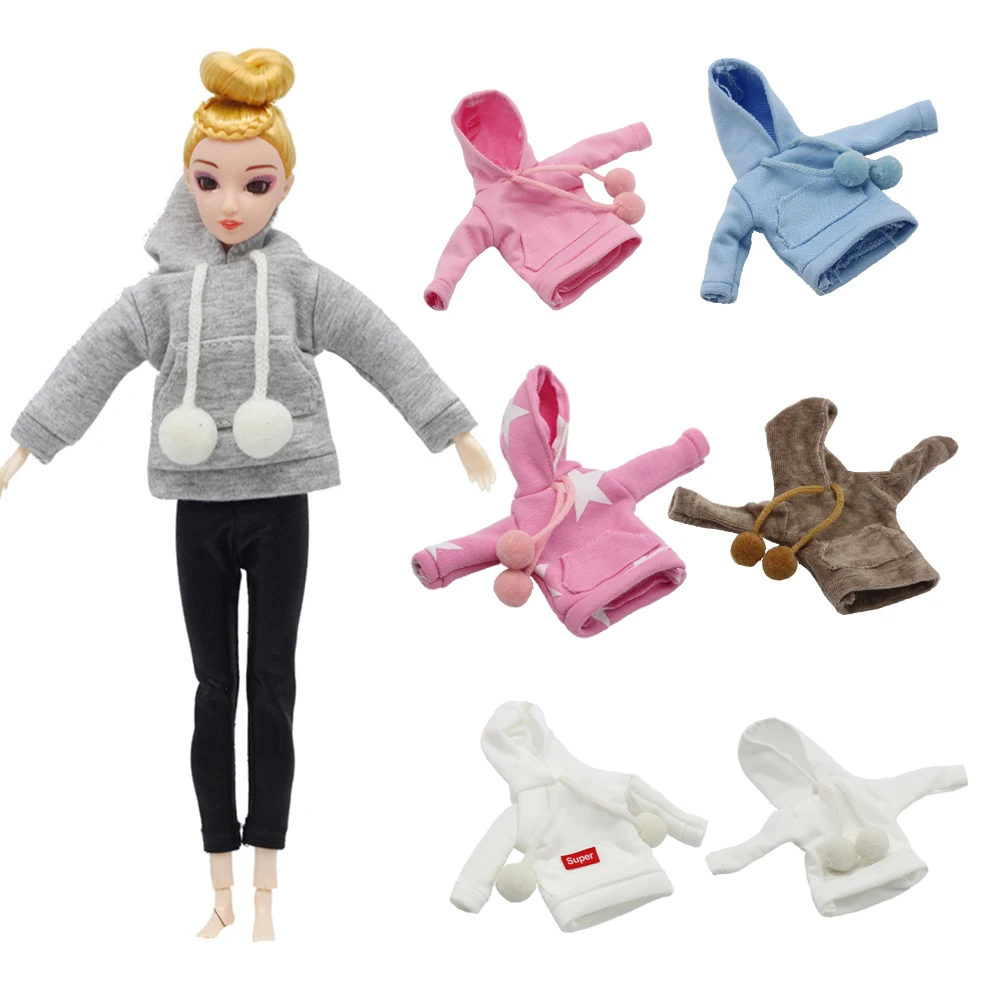 Модная Толстовка ручной работы для Blythes кукольная толстовка наряды одежда 1/6