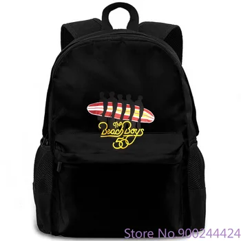 

Authentic THE BEACH BOYS 50th Anniversary Surfboard M L XL XXL NEWLoose Black Men Homme s backpack