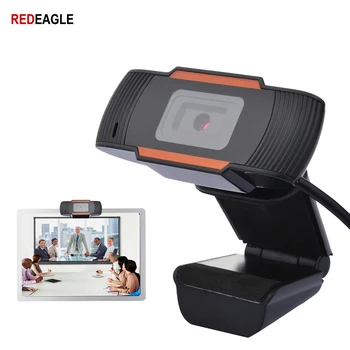 

REDEAGLE 45 Degrees Rotatable HD Webcam 480p USB Camera With Microphone For PC Computer Web Camera