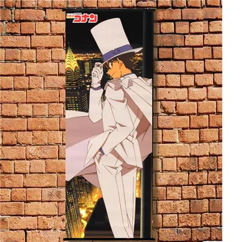 

Anime Poster Detective Conan Kaito Wall Scroll Painting Art Prints Home Room Decoration Long 105*40