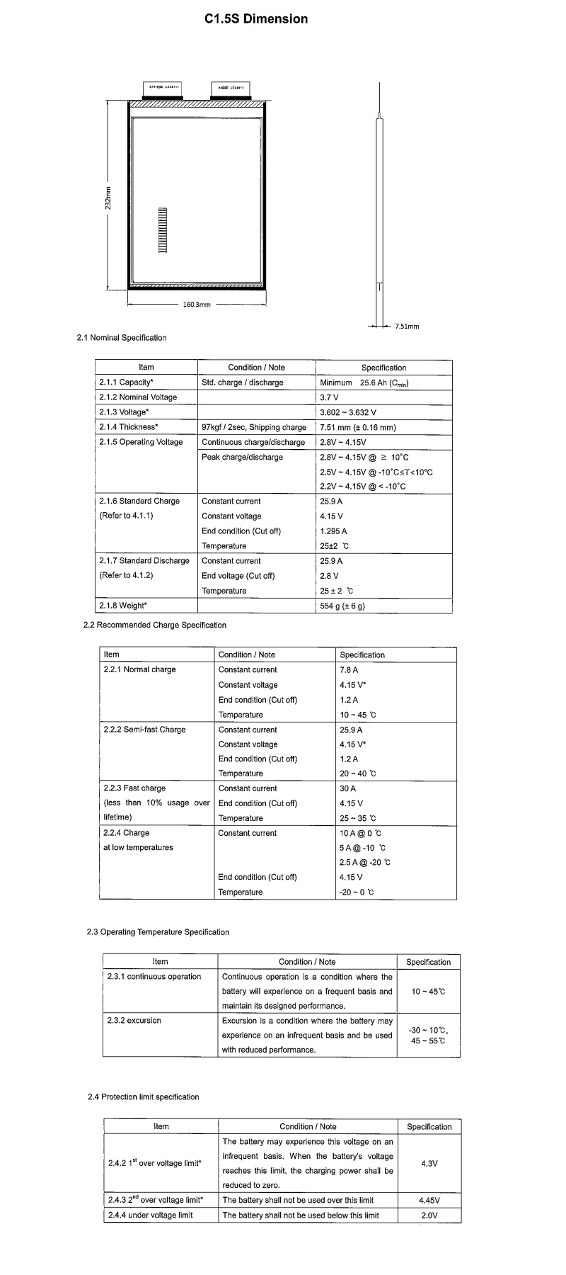 Перезаряжаемые C1.5S батареи для LG Chem поли 27Ah 3,7 V полимерный аккумулятор для хранения энергии электромобиля EV автомобиля