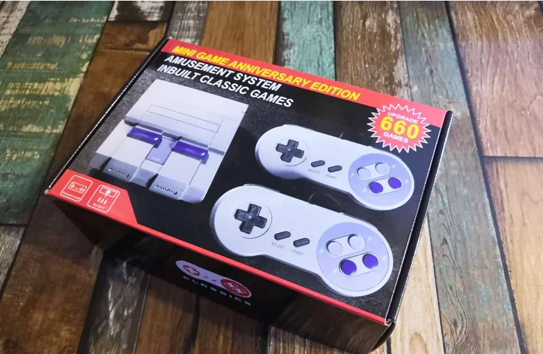 Retro Mini Tv 8 Bit Family Tv Console Per Videogiochi Built-In 660 Giochi Palmare Super Classic Gaming Player Boy Birthday Gift