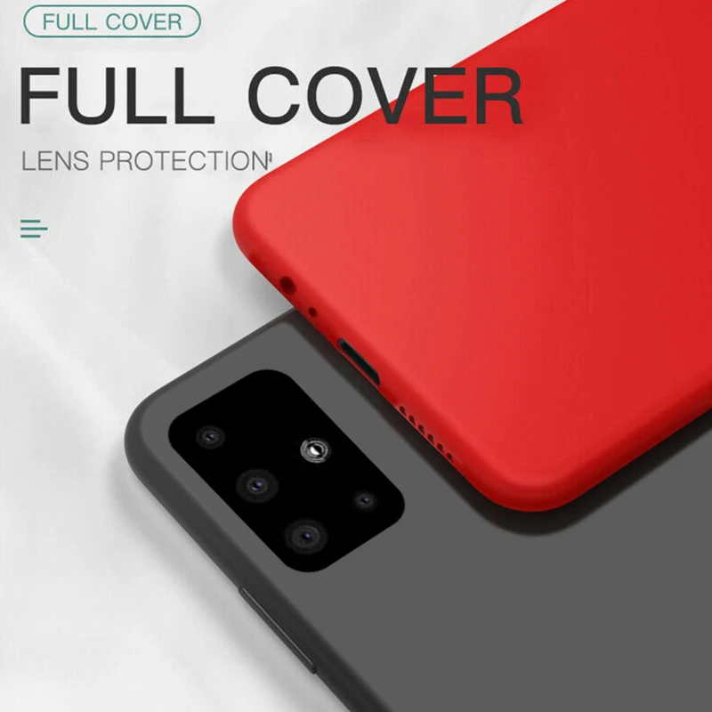 For Samsung Galaxy A51 A70 A71 A50 A40 A30 A20 A10 Case Solid Color Silicone Case For S20 S7 S8 S9 S10 Plus s10e Note 9 8 10 For Samsung Galaxy A51 A70 A71 A50 A40 A30 A20 A10 Case Solid Color Silicone Case For S20 S7 S8 S9 S10 Plus s10e Note 9 8 10