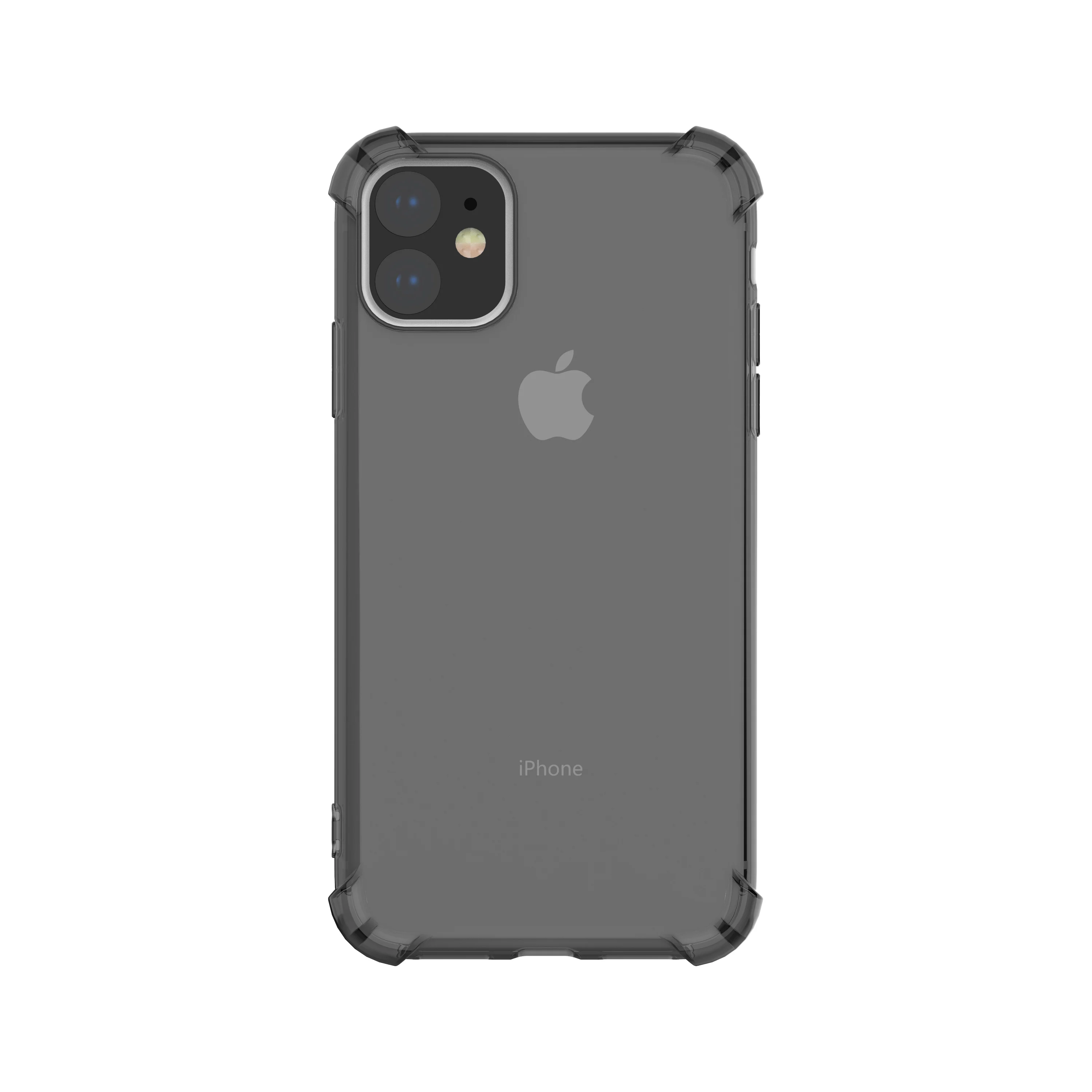 Прозрачный чехол для iPhone 11ProMax противоударный Air kussen силиконовый мягкий чехол для X XR XSMax 8 7 6 6s Plus чехол для телефона