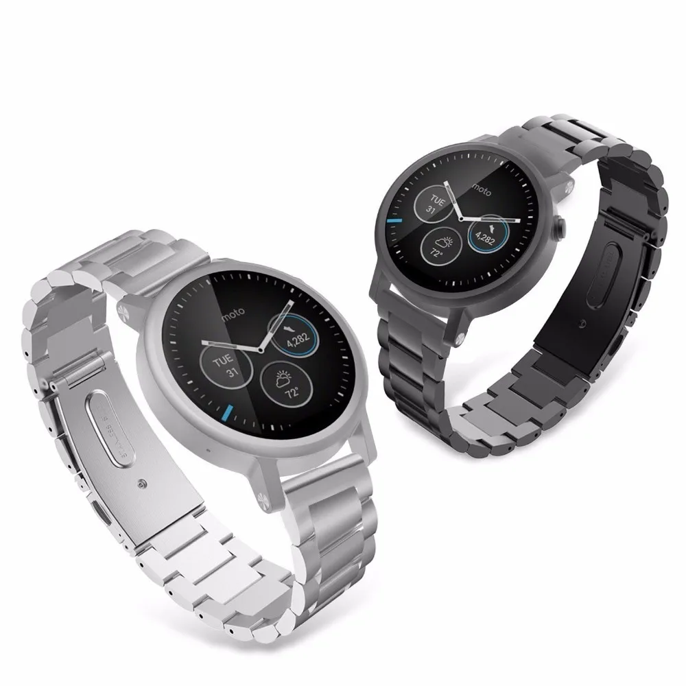

22mm 20mm For Samsung Galaxy Watch 42 46mm Gear S3 Huawei watch 4 GT3 46mm 42mm Stainless Steel For Amazfit Bip GTR gts 4 strap