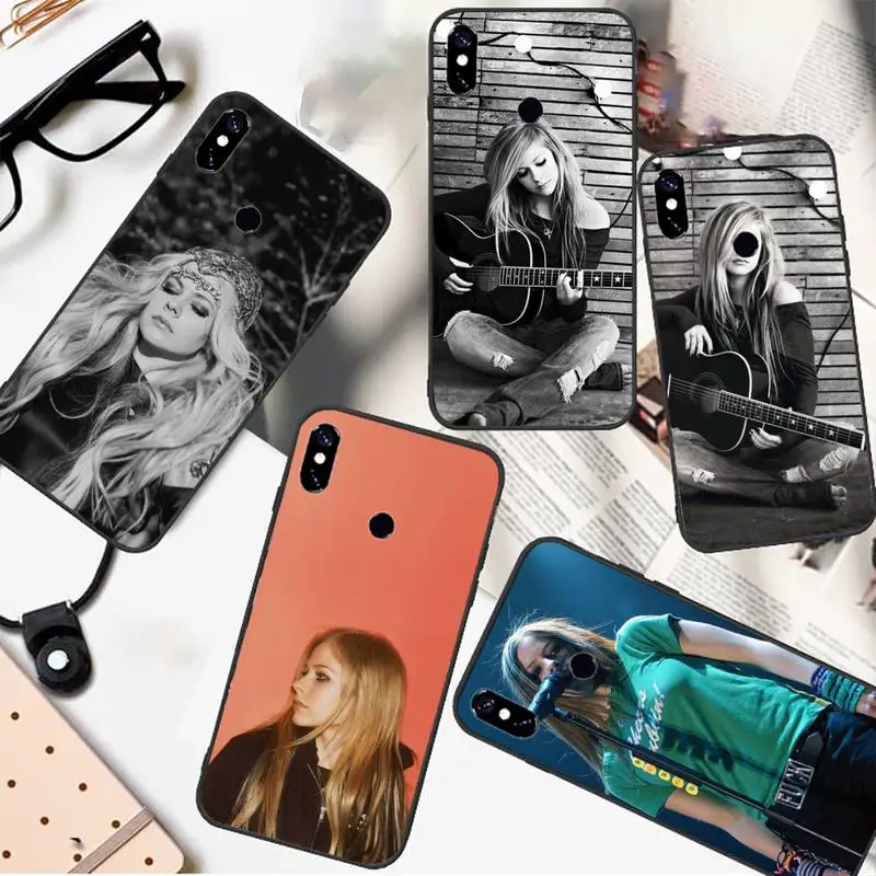 

Avril Lavigne Phone Case For Xiaomi Redmi 7 8 9t a3 9se k20 mi8 max3 lite 9 note 9s 10 pro