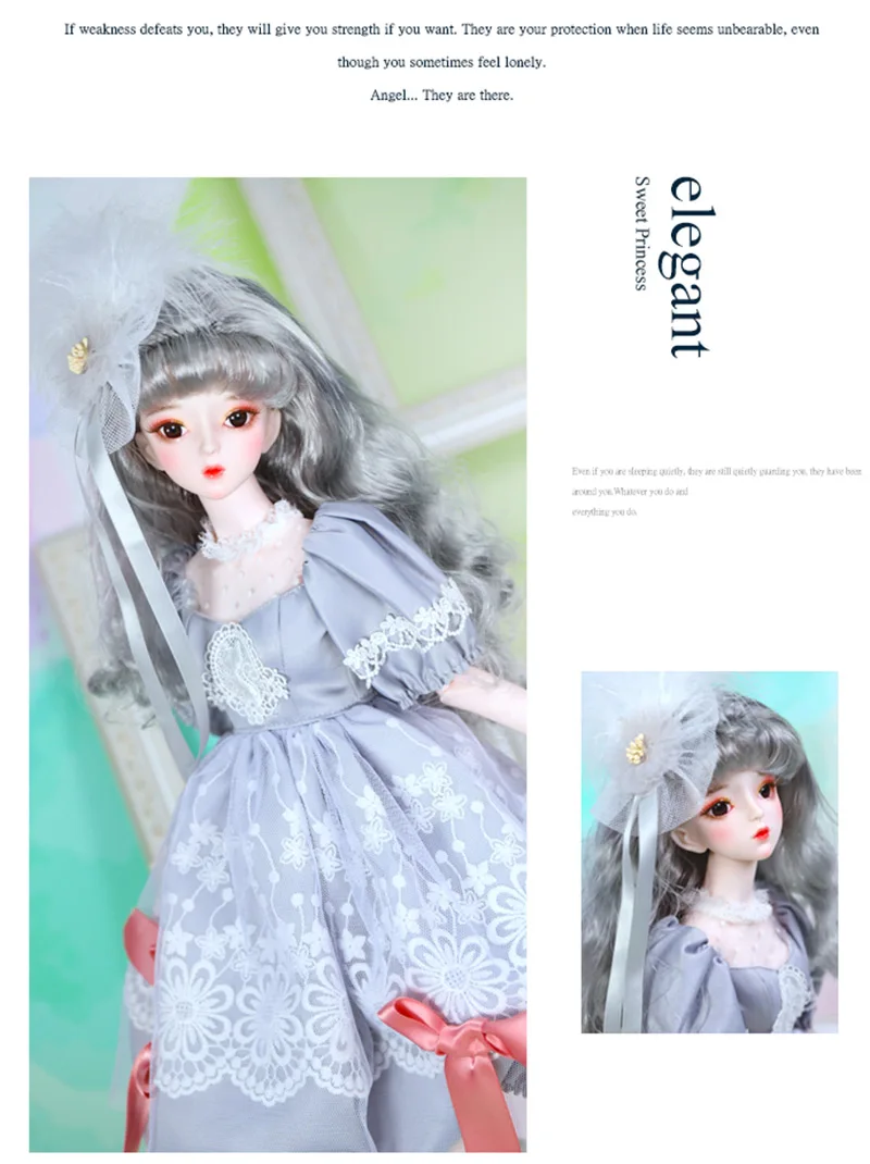 Fortune Days 1/3 bjd кукла 60 см Высота 34 сустава тело открытый мозги ручная роспись макияж Изысканная Подарочная коробка Упаковка последние DC лати