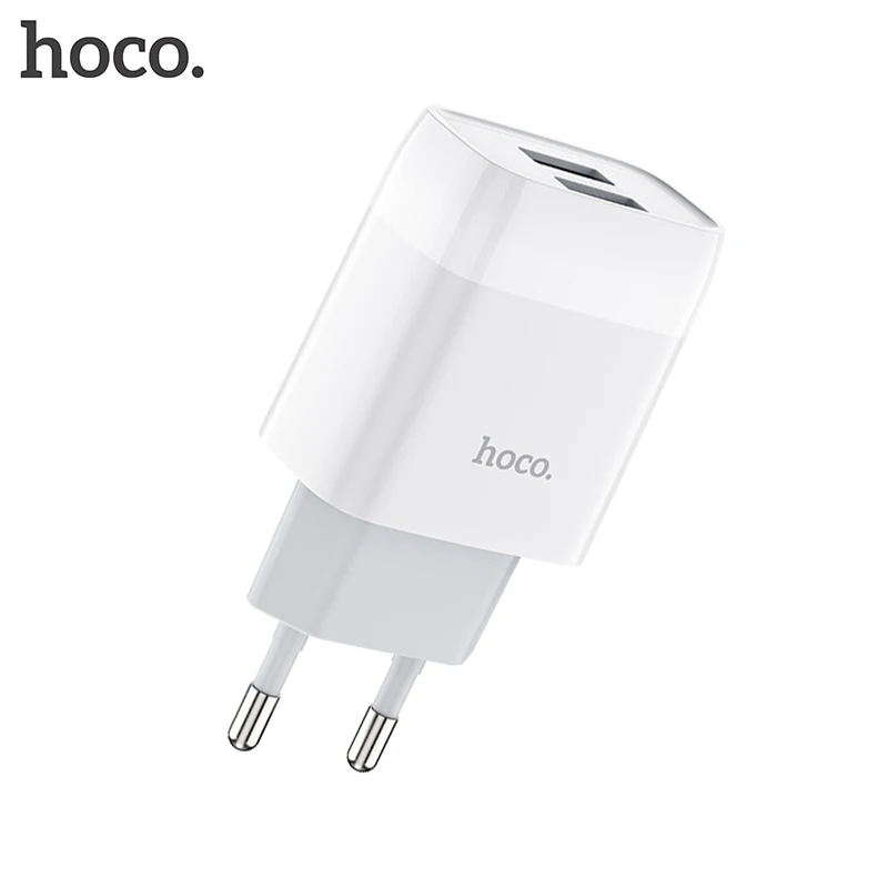 Зарядное устройство HOCO 5 В 2 4 А с двойным USB-разъемом для iPhone 11 Pro Samsung Xiaomi redmi note 8 |
