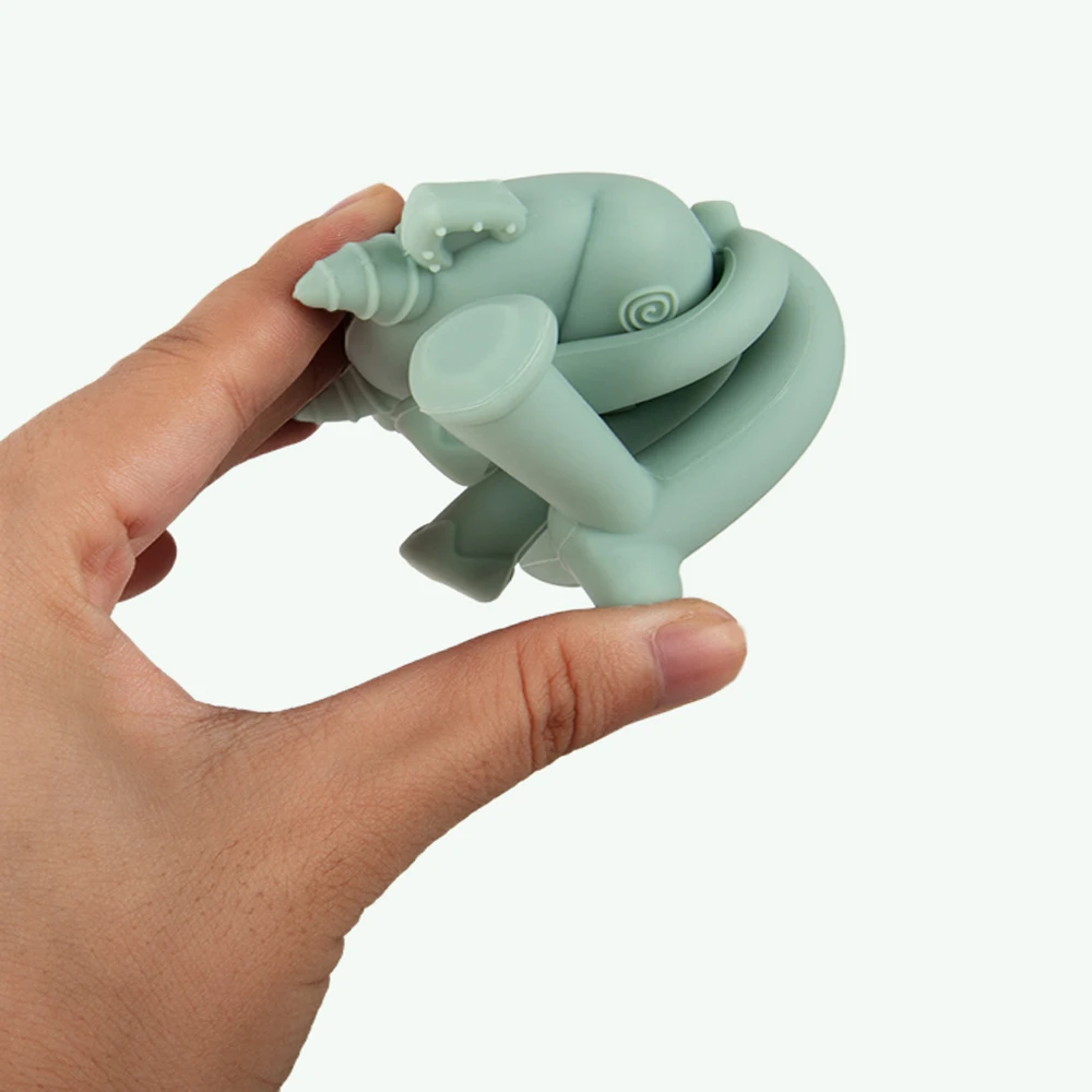 Cow pattern Non-toxic Baby molars 100% Safety Newborn Baby Gifts Food Grade Silicone Baby Teether For Newborns D35