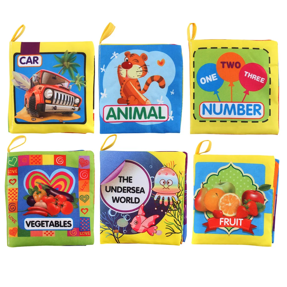 

Baby Cloth Book Baby Intelligence Early Learning Educational Toys Book Baby Toy Gift