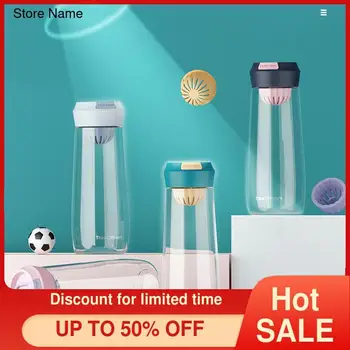 

Space Cup Plastic Water Bottle with Tea Infuser Tour Sports Bottles Eco-friendly Camping Plastic Gym Bottle Cool Water Bottle