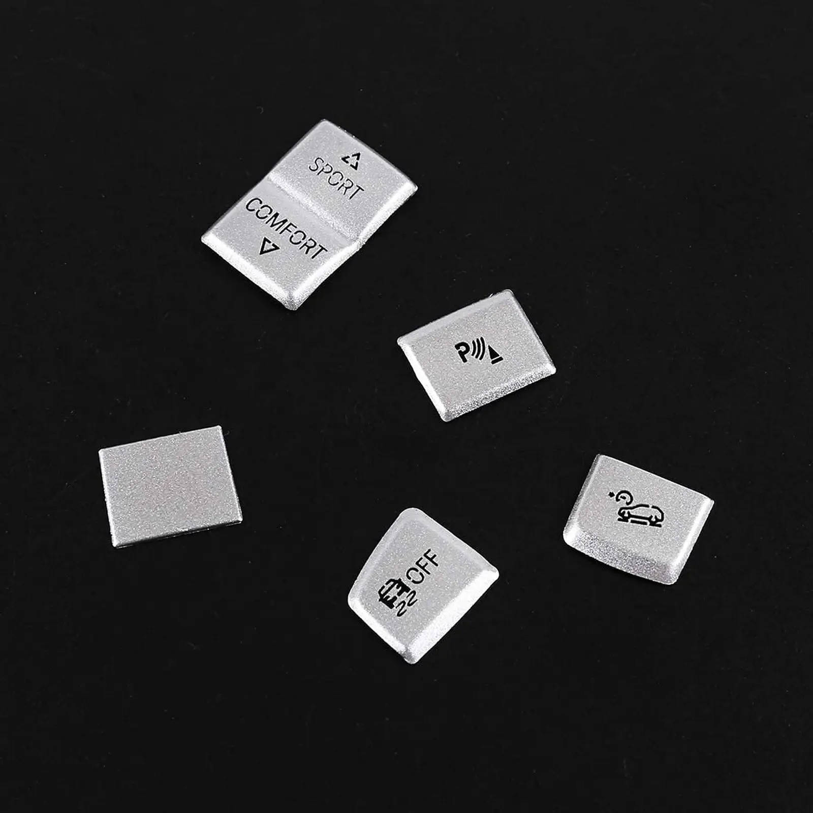 

Aluminum Alloy for BMW X5 F15 X6 F16 2014-2018 Center Console Multifunction Button Sticker Car Accessories