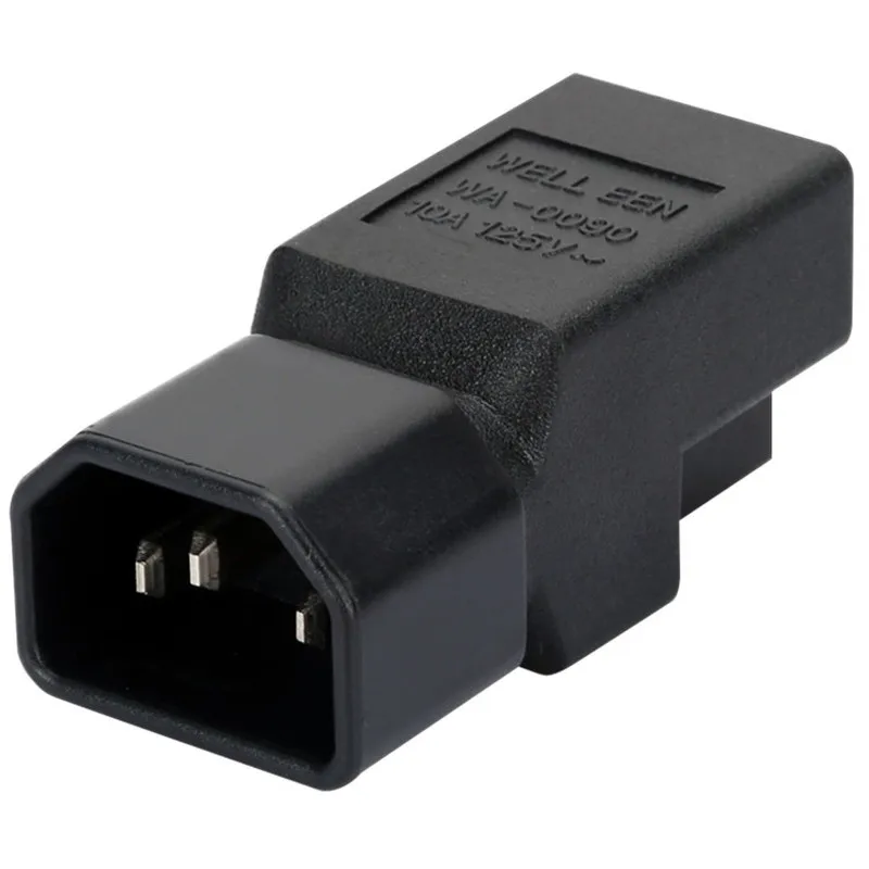 C14 5 15R IEC 320 в Nema адаптер переменного тока США 3 полюсный питания папа женский