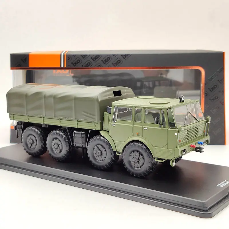 IXO 1/43 Tatra 813 8X8 kолос 1968 TRU025 советский военный грузовик литые модели автомобилей