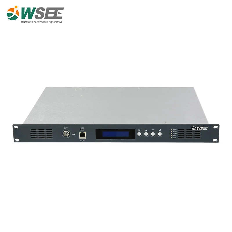 WSEE-transmisor óptico CATV de 25KM, 1550nm, suministro eléctrico individual de 3dbm ~ 10dbm LT3000
