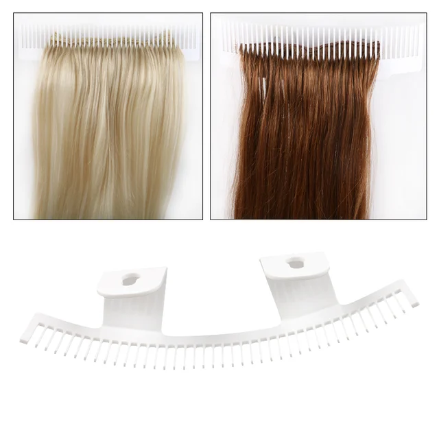 Portable Hair Extension Holder Hair Extension Rack Hair Storage Hanger To  Hold Hair Extensions Wash/Color/Braid Prevent Tangling