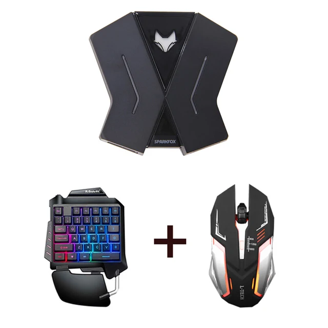 For Ps4 Xbox One Switch Ps3 Mouse Keyboard Adapter Gamepad Controller Converter Led Lights Fps Tps Rpg Game Accessories Replacement Parts Accessories Aliexpress