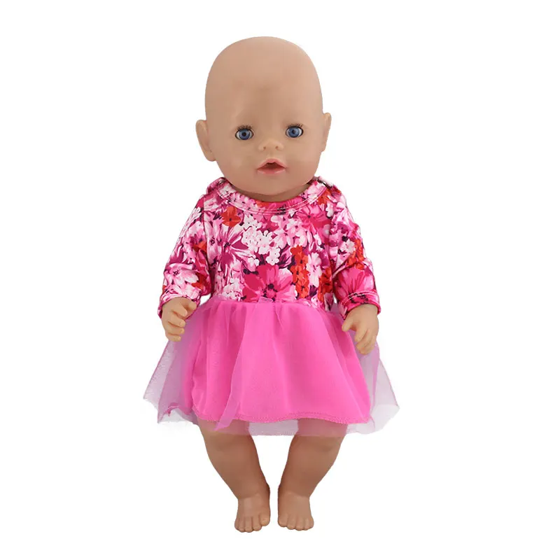 Новое модное платье для 17 дюймов Reborn Baby Doll 43 см для ухода за ребенком для мам Одежда - Цвет: 03