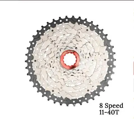 MTB велосипед freewheel 8 9 10 11 скорость 40 42 46 50 т маховик для XT SLX Sram Горный велосипед Велоспорт кассеты аксессуары - Color: 8 speed 11-40T