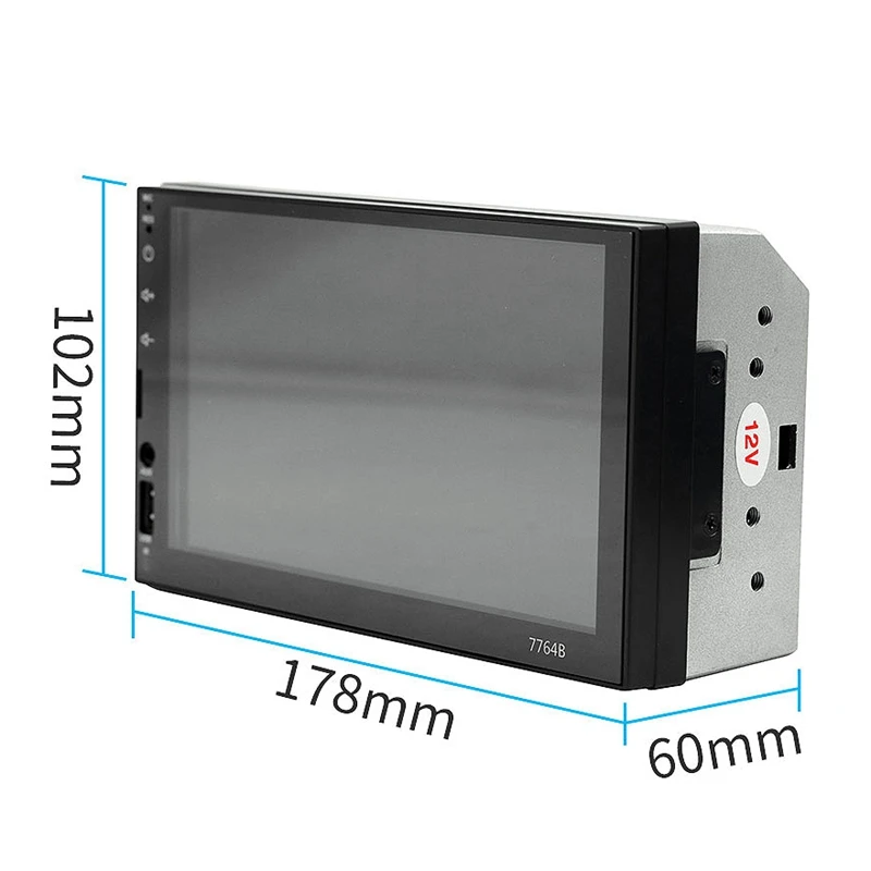 Авто радио авто MP3 Kaart Speler авто 7 дюймов HD Bluetooth Вызов MP5 Speler 7764B
