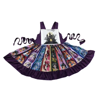 

hot sale twirly dress girls boutique clothes sweet frock for teen girl