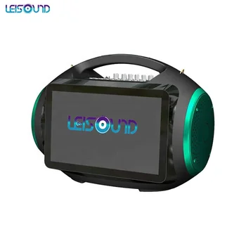 

LEISOUND Latest Model Portable Bluetooth wireless WIFI Smart Speaker with 1080P HD Video Display professional audio video