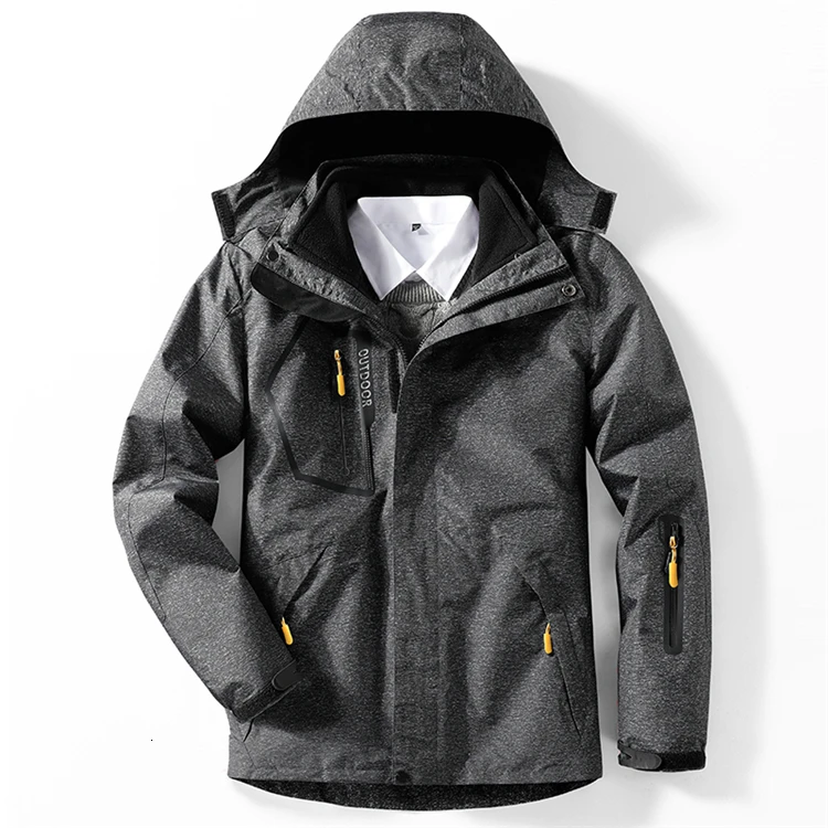 Refire gear, мужские уличные куртки, 2 шт., для походов, утолщенная, теплая ветровка, для катания на лыжах, альпинизма, Походов, Кемпинга, женское, Мужское пальто