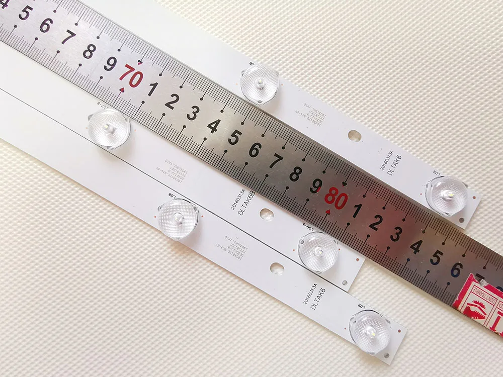 3 шт./компл. новый светодиодный экран подсветки для 43 дюймового телевизора AKAI AK TV