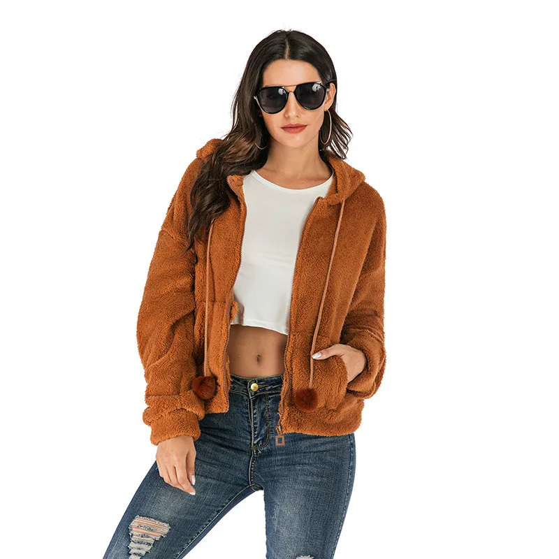 short camel jacket womens
