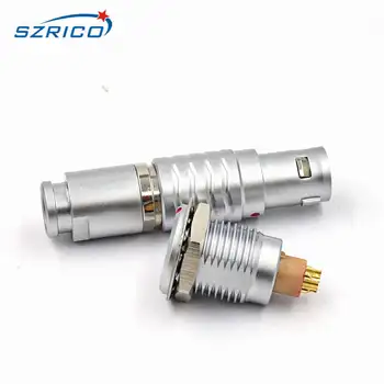 

M12 Connector FGG/EGG 1B 2 3 4 5 6 7 8 10 12 14 16 Pin Electronicos connctor Male Plug female socket Push Pull Fast Connector