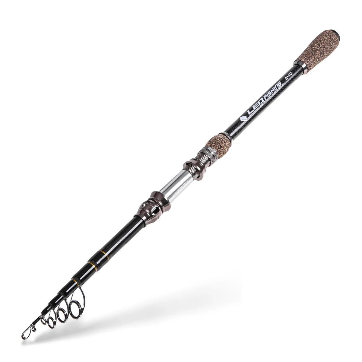 

Outdoor Sports Fishing Rods Pole 1.8-2.7m Portable Travel Telescopic Assembly