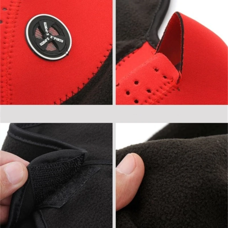 Лыжная маска тренировочная Зимняя Маска для лица полумаска зимняя бандана