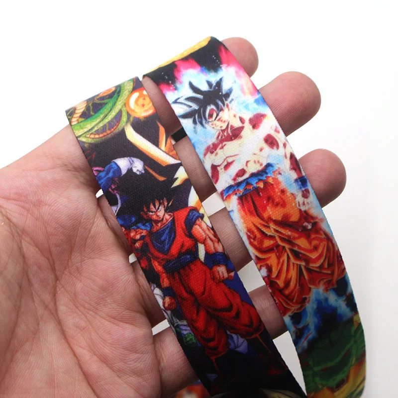 CA303 Dragon Ball Z мультяшный брелок Lanyards держатель удостоверения личности ID карта пройти мобильный телефон USB бейдж держатель ключевой ремень