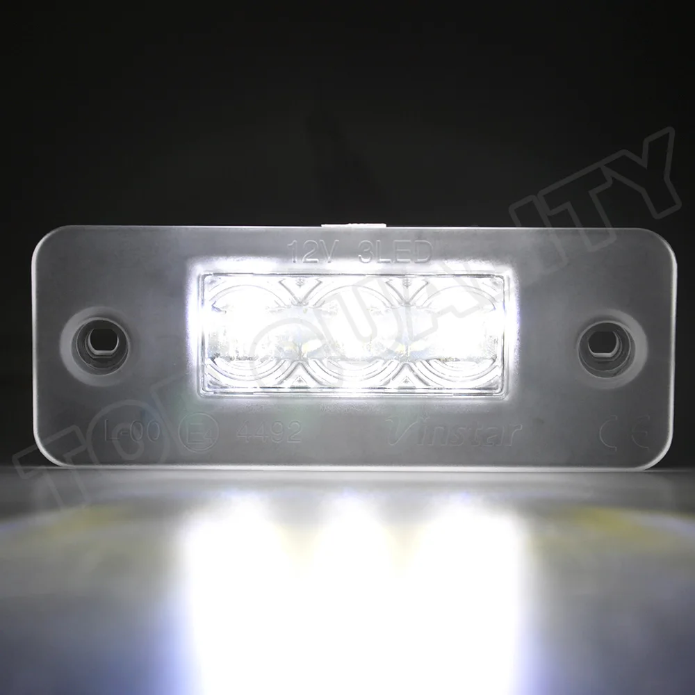 2x Error Free LED number License Plate reflector Lights For Audi A8 D3 2002-2010 2x Error Free LED number License Plate reflector Lights For Audi A8 D3 2002-2010
