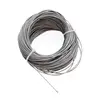 1PC Laundry Clotheslines 304 Stainless Steel Long Roll of 50 Meters Hard Sturdy Steel Steel Wire Ropes 6