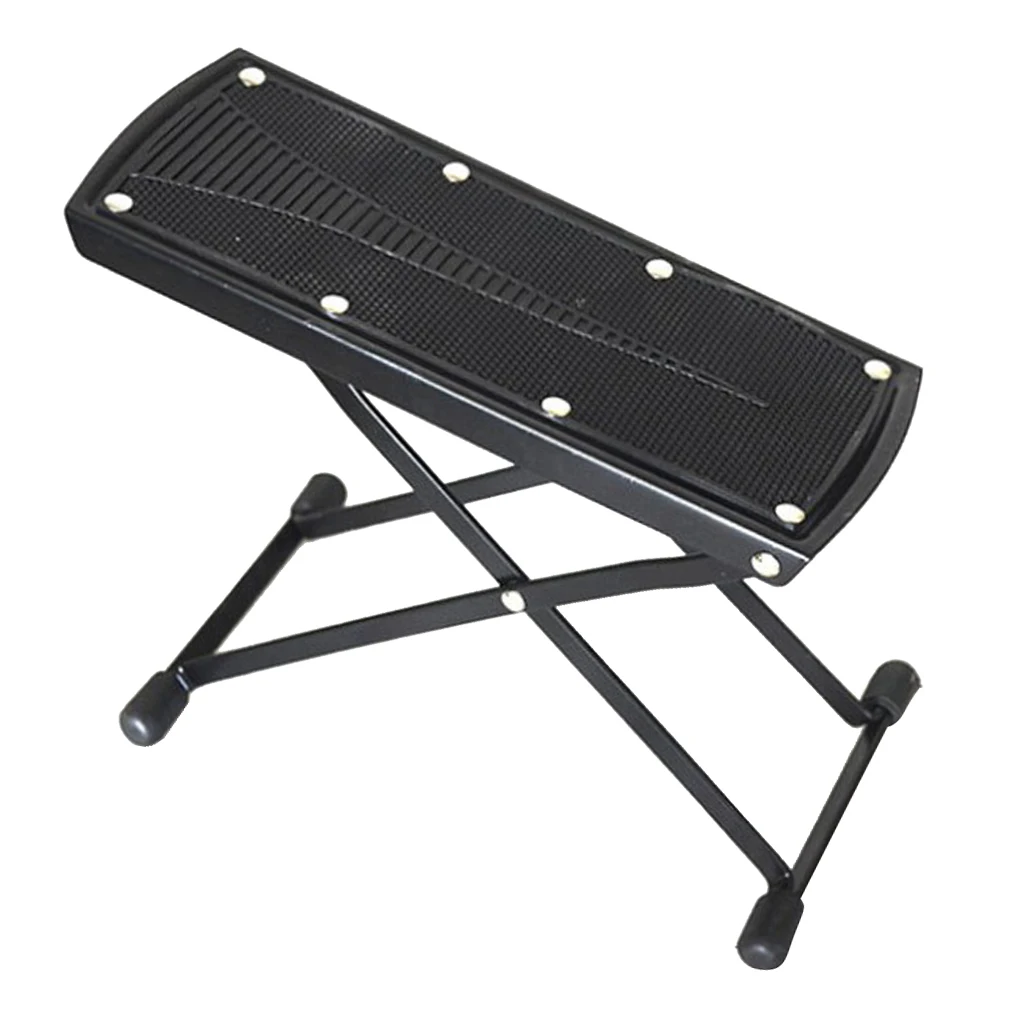 Guitar Foot Rest Guitar Footstool, Portable, Adjustable, Folding, for Classical Guitar