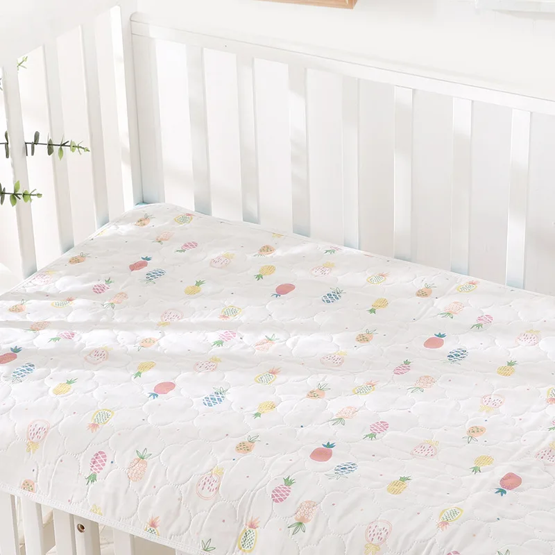 Для детских пеленок, памперсов сменный коврик простыни детский Пеленальный матрас водонепроницаемый кроватки кровать хлопковый матрас 100*130 см Многофункциональный YMH014