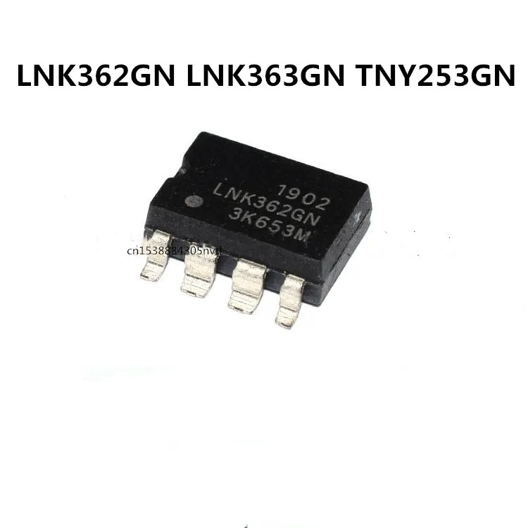 

Original 5pcs/ TNY253GN LNK362GN LNK363GN SMD-8