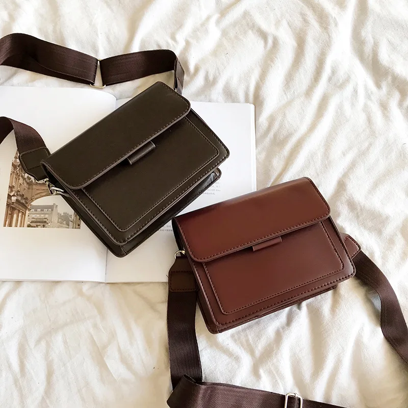 

2019 Summer New Arrival Bag Square Sling Bag Retro Crossbody Bag Small 2019 Spring New Style Fashion INS Hundred