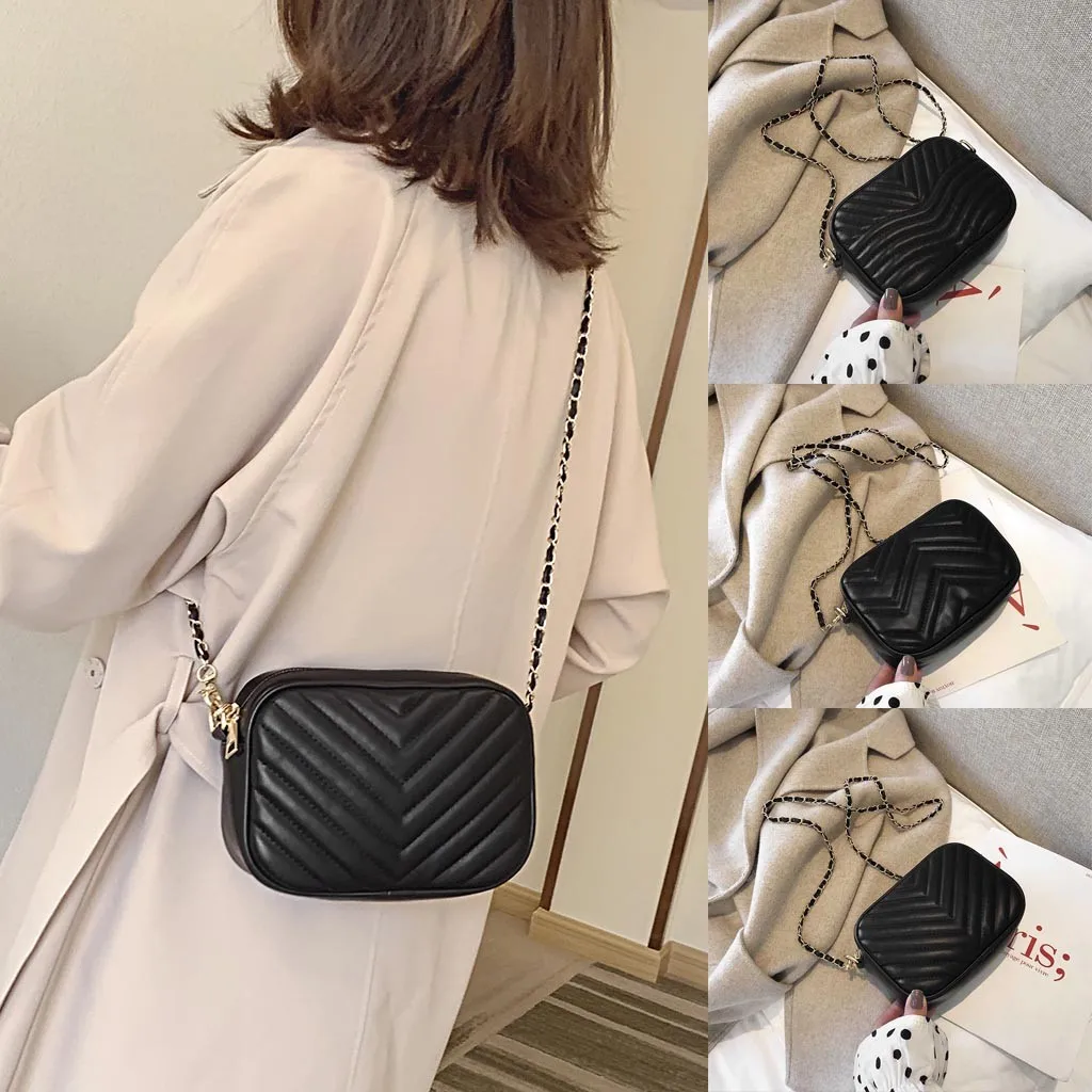 

Handbags Bags For Women 2019 Leather Bag New Shoulder Bag Fashion Small Crossbody Bag bags for women 2019 bolsa feminina