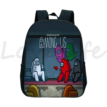 

Children Among Us Backpack Kids Cute Cartoon Kindergarten Schoolbag Toddler Bookbag Preschool Among Us Daily Knapsack
