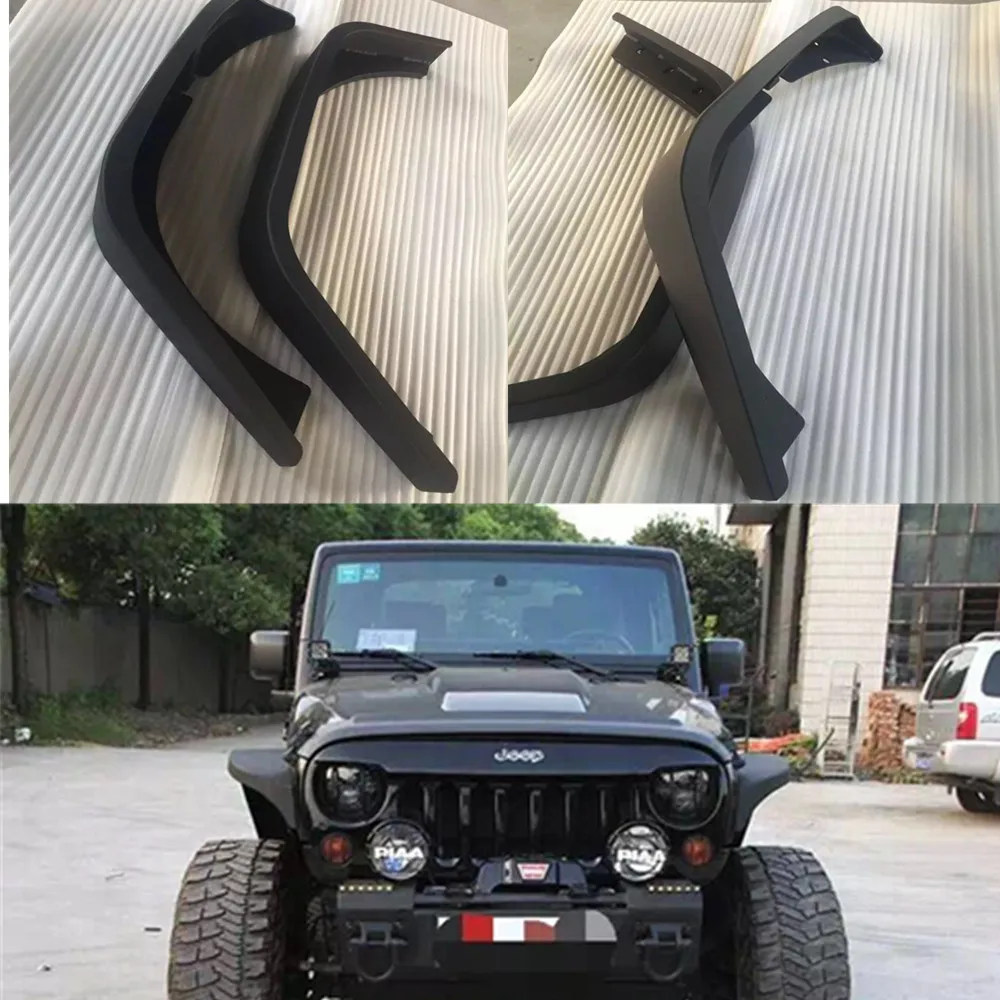 4 шт. вспышки для крыльев из алюминиевого сплава J eep for Wrangler JK 2007-2017 J141 | Автомобили