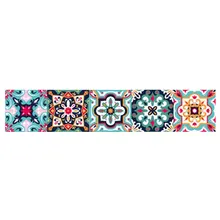 ET049 керамическая полиграфическая пленка ПВХ напольное бумажное покрытие DIY самоклеющиеся водонепроницаемые наклейки на стену