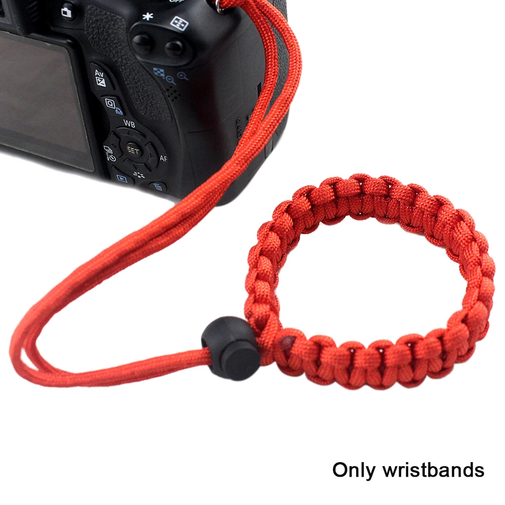 

Adjustable Braided Soft Nylon Universal Anti Fall Binoculars Handmade Portable Wrist Strap Bracelet Camera Accessories Outdoor