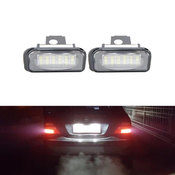 

Fits For Benz W203 R230 A209 W209 C209 CAN-bus White Rear Led Number License Plate Lights Car-Styling
