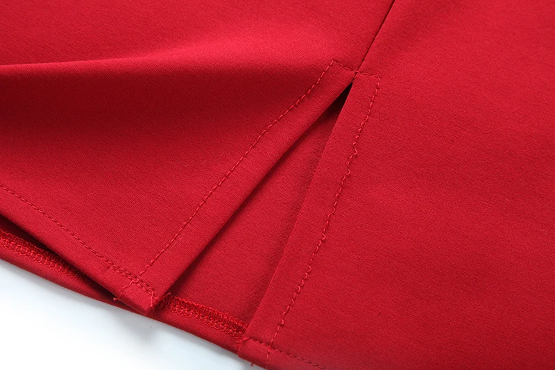 Elastic Fish Mouth Skirt Double-breasted Bag Hip Female Split Step Skirt High Waist Professional Skirt