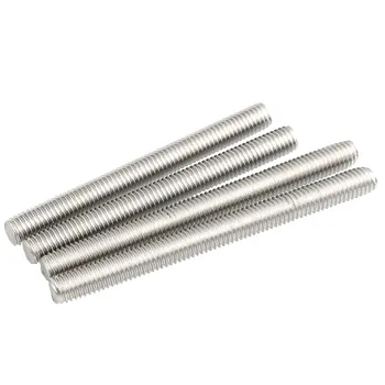 

DIN975 Threaded Rod Full-Thread Bar 304 Stainless Steel Fasteners Silver M4 M5 M6 M8 M10 M12 M16 Length 330mm