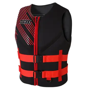 

Men woman Life Jackets Neoprene Safety surfing Life Vest Water Sports Fishing Water Ski Vest Kayaking Boating