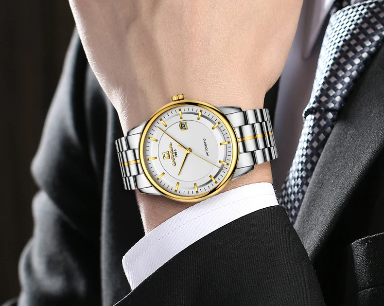 Carnival Japan MIYOTA автоматические часы для мужчин люксовый бренд бизнес механические часы сапфир спортивные наручные часы для мужчин часы