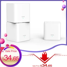 Tenda MW3 Nova maille sans fil Wifi routeur AC1200 double bande pour toute la maison Wifi couverture maille WiFi système sans fil pont répéteur(China)